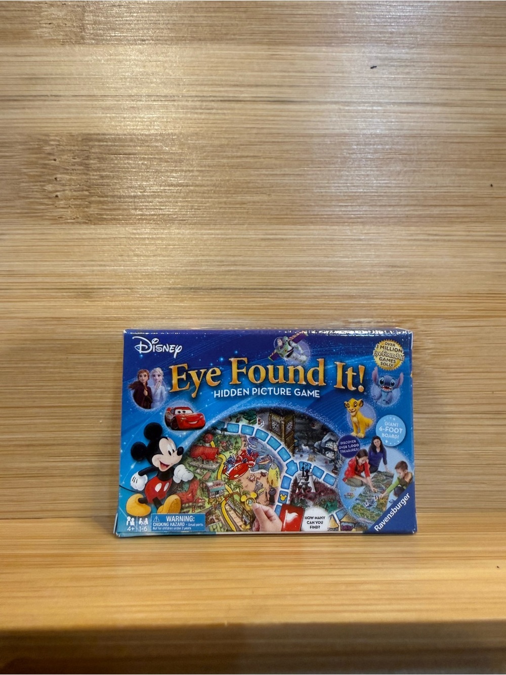 Disney Eye Found It! Hidden Picture Game - Blue mini brand toy